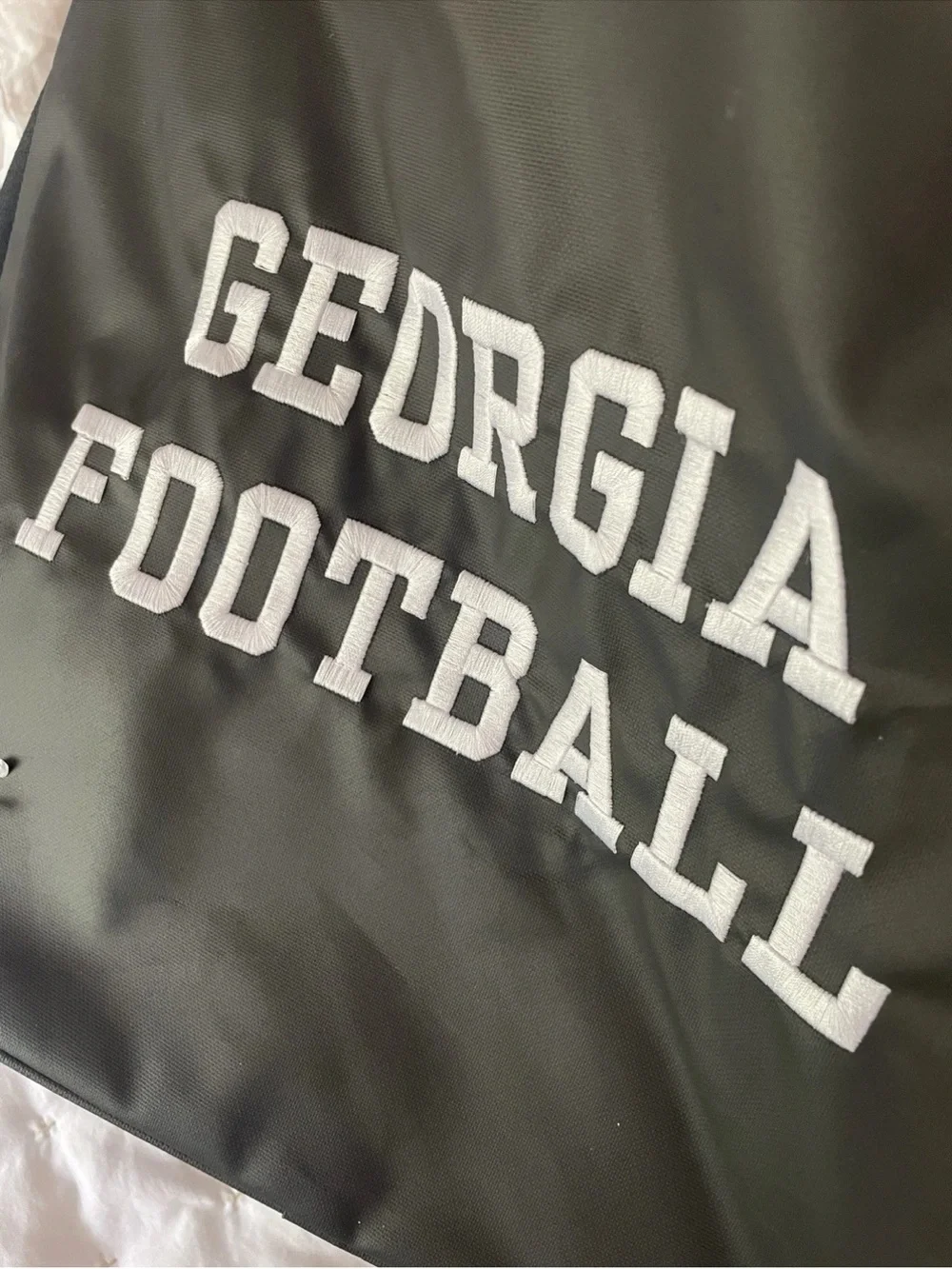 Nike Georgia UGA Football Program/Player Issued Duffle Bag 9.5 L Large NWT Rare